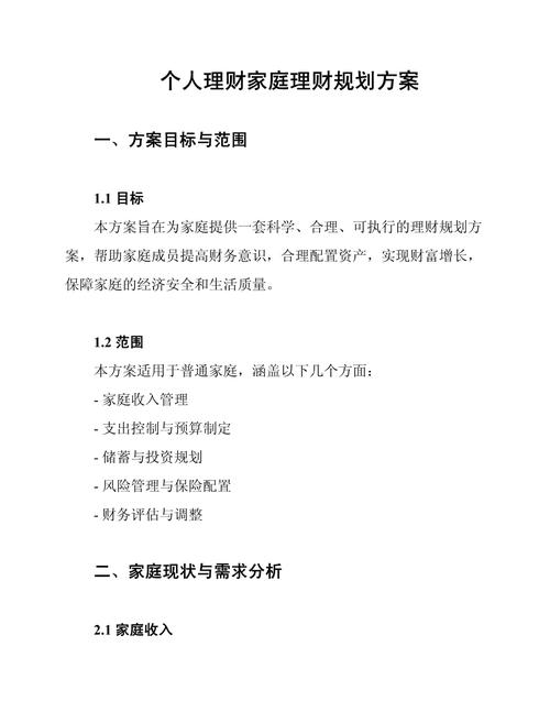 理财小知识月入4000元_家庭理财规划_个人住房装修贷款