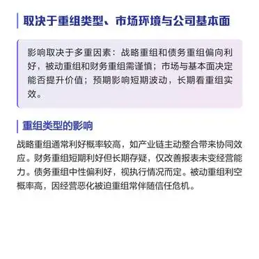 重组上会是利好吗_重组类型对公司价值影响_股票重组利空利好分析