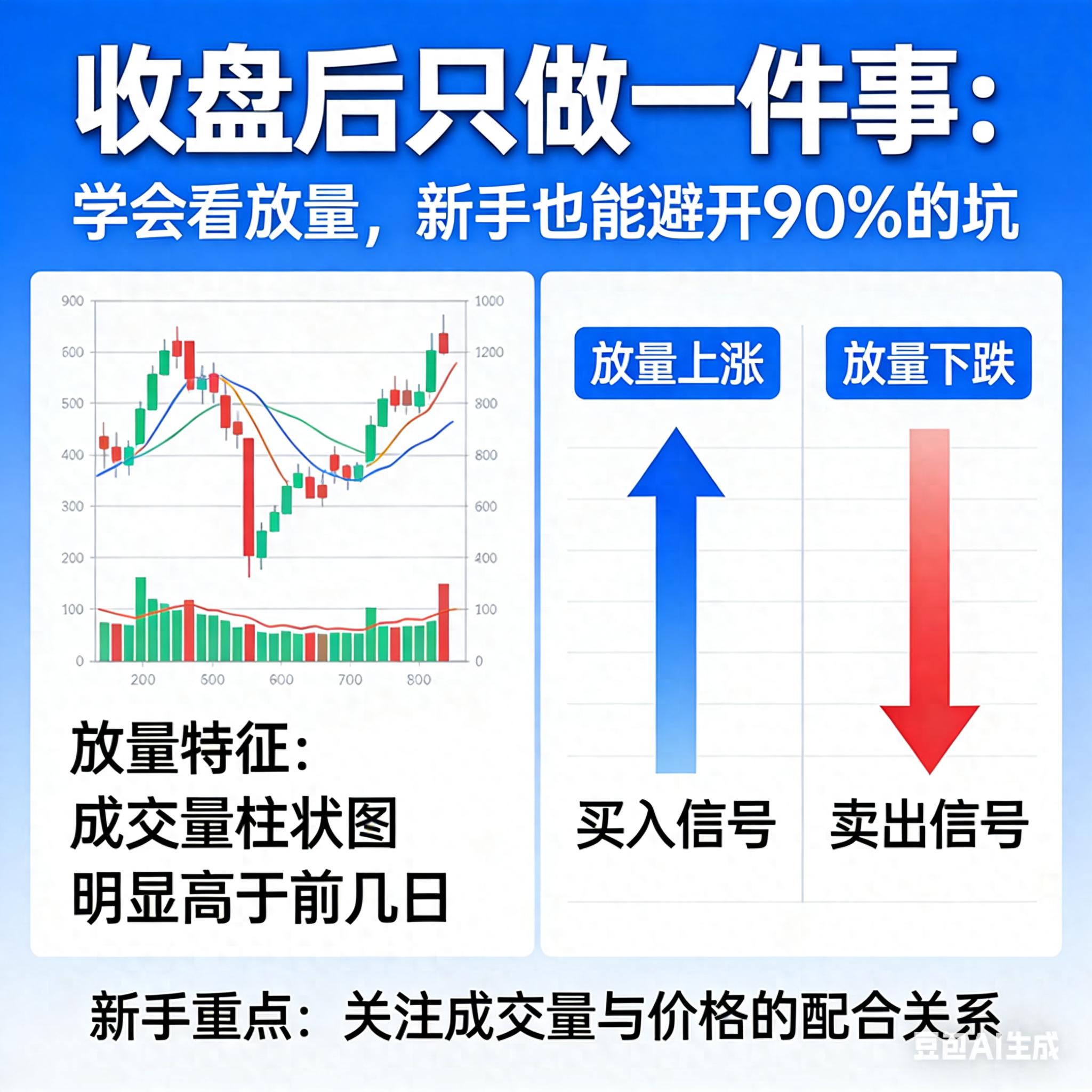 股票放量暗藏玄机，散户看懂放量，避开90%市场陷阱
