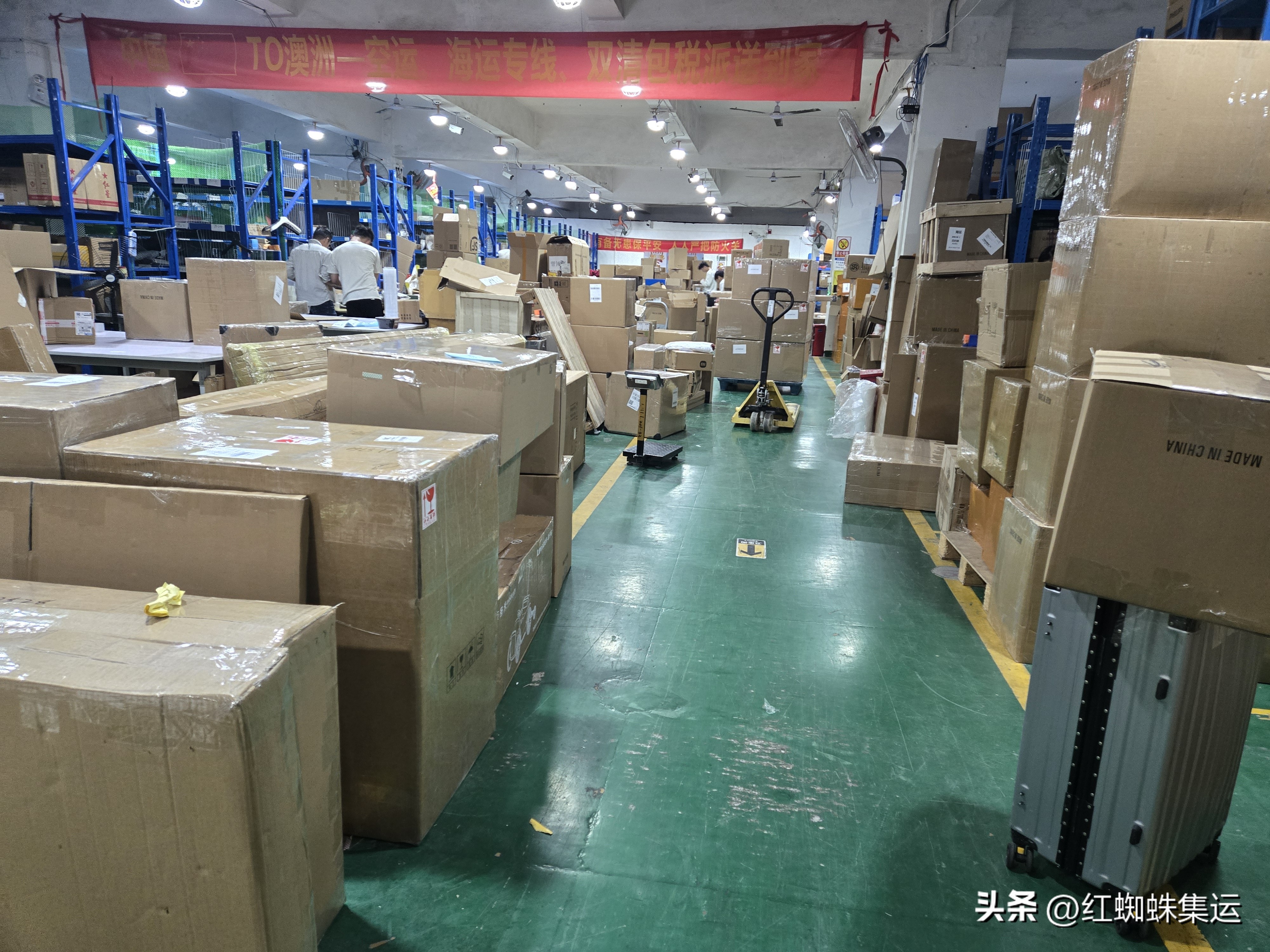大件集运服务_红蜘蛛集运_美国海淘转运公司哪个好